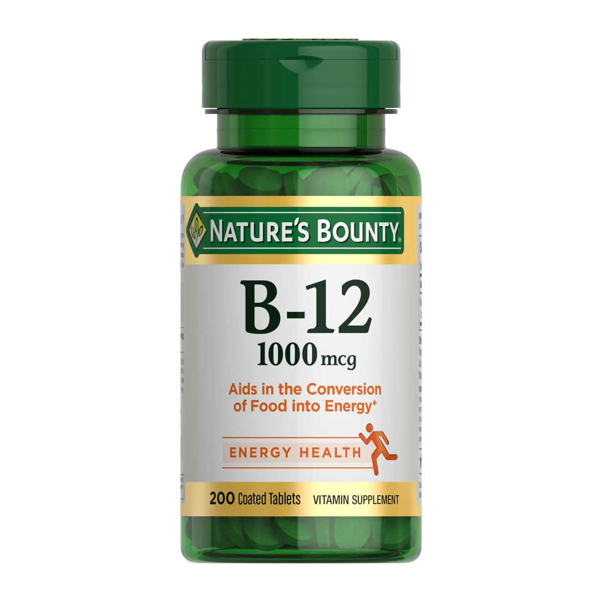 Nature’s Bounty Vitamin B12 1000 mcg, 200 Tablets