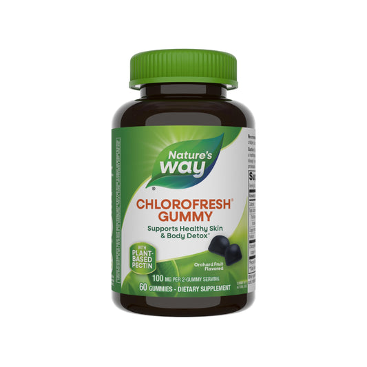 Nature’s Way Gomitas de clorofila Chlorofresh — Frutas del huerto, 60 unidades