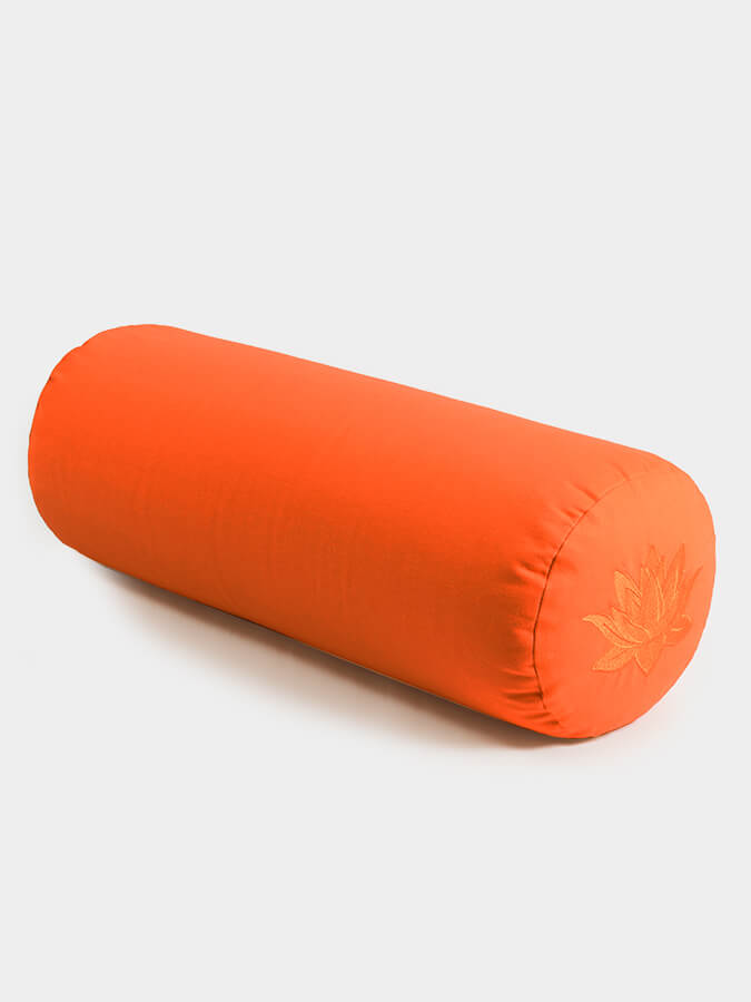 GOTS Organic Cotton Buckwheat Lotus Meditation Bolster