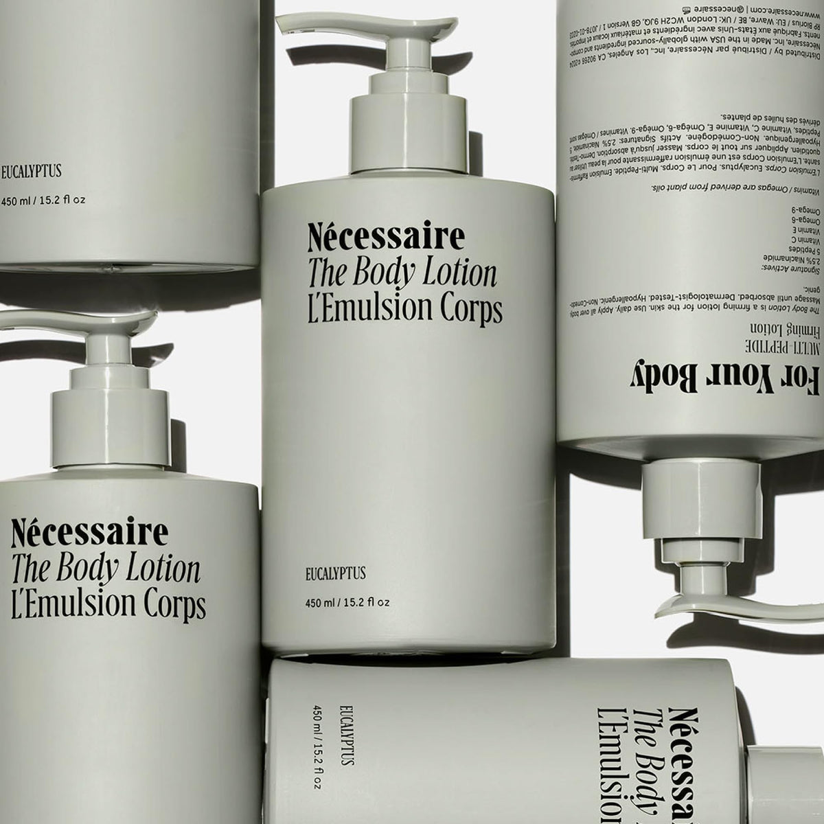 Nécessaire The Eucalyptus Body Lotion – Multi-Peptide Firming Moisturiser 450ml