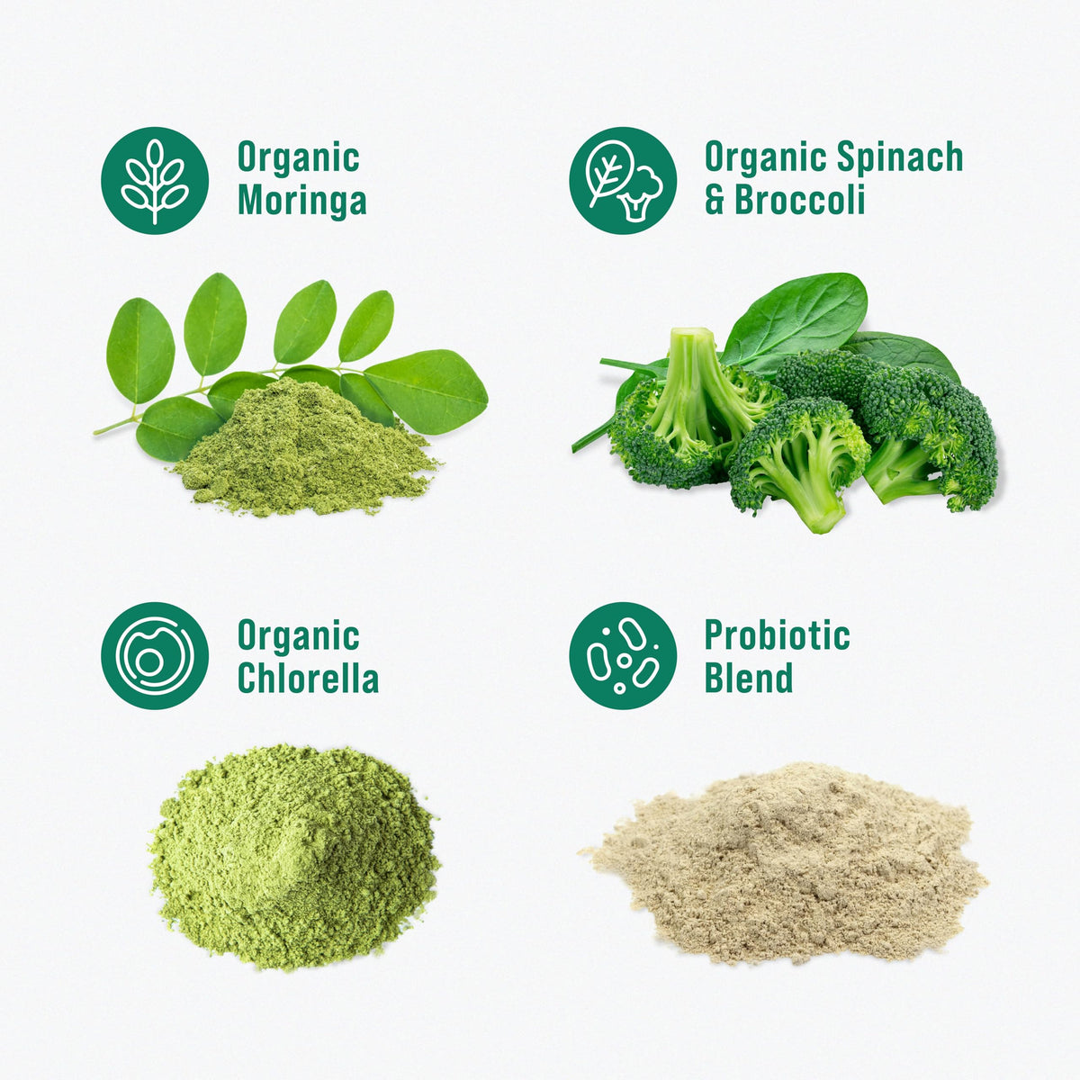 Nello Supergreens Greens Powder Orange | 20 Servings Travel Pack