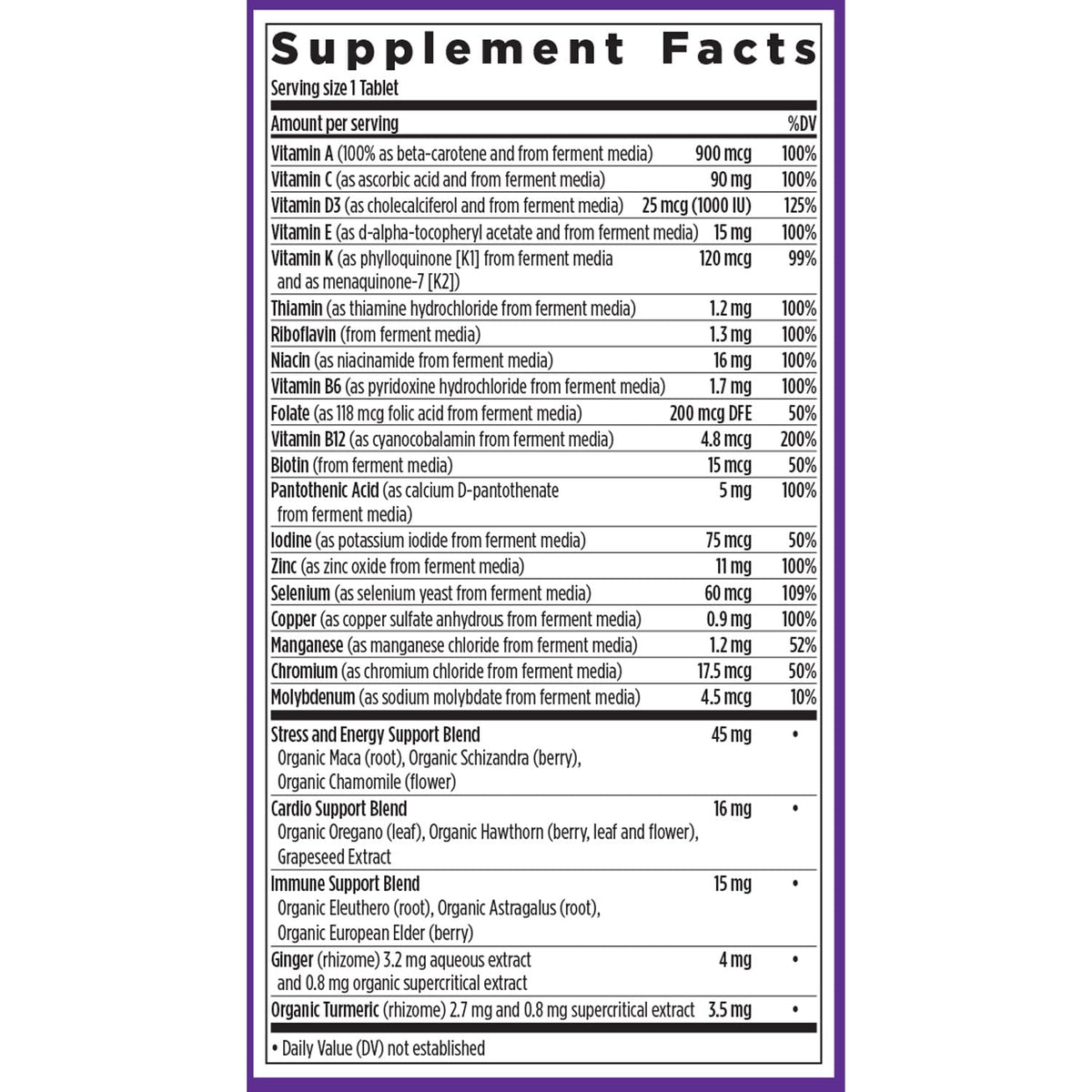 New Chapter Men’s Multivitamin One Daily - Calm Era