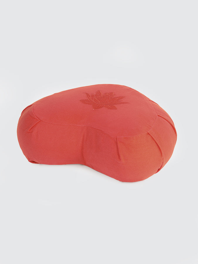 Yoga Studio Crescent Lotus Zafu Buckwheat Cushion – GOTS Organic Cotton