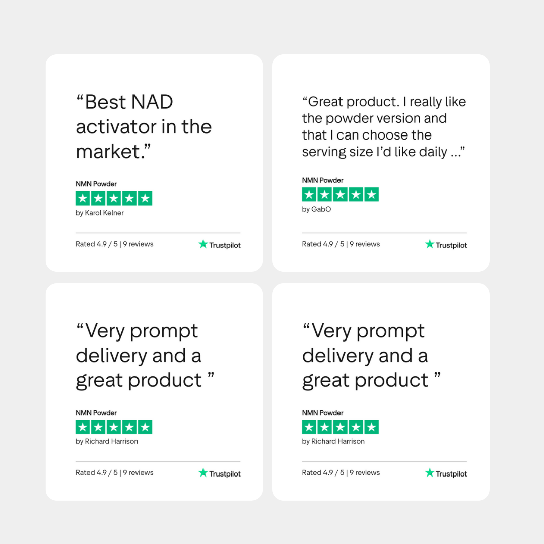 Charava NMN Powder — 99.6% Pure NAD+ Precursor