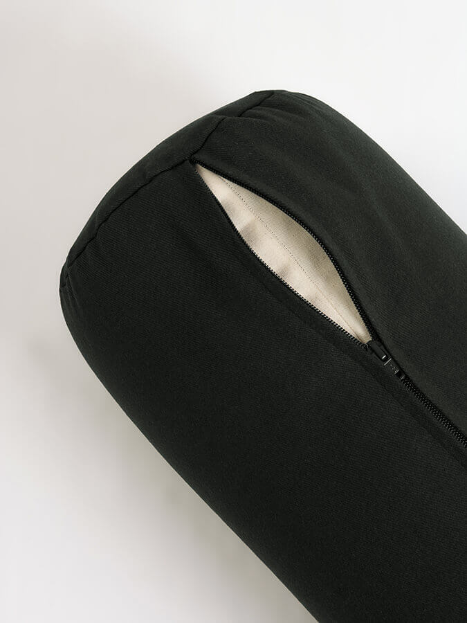 GOTS Organic Cotton Buckwheat Lotus Meditation Bolster