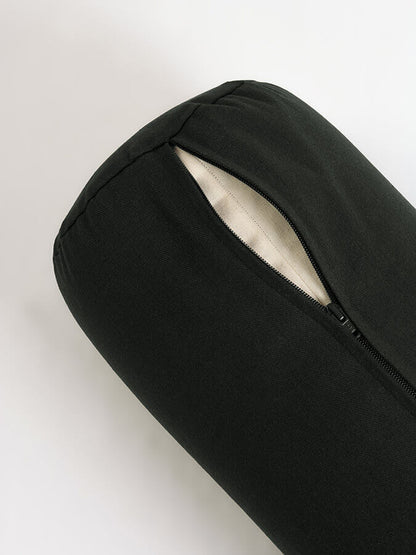 GOTS Organic Cotton Buckwheat Lotus Meditation Bolster