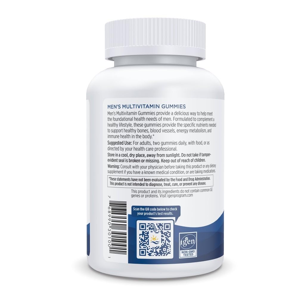 Gomitas multivitamínicas para hombres Nordic Naturals — Bayas mixtas, 60 gomitas