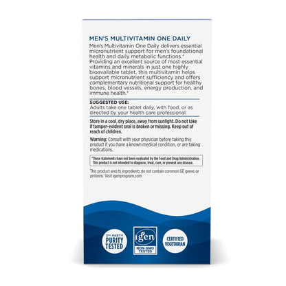 Nordic Naturals Multivitamínico para Hombres Una al Día 30 Comprimidos