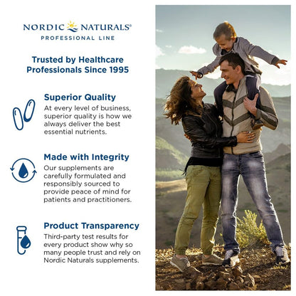 Nordic Naturals ProOmega 2000 Lemon Flavor – 120 Soft Gels, 2150 mg Omega-3 - Calm Era