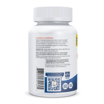 Gominolas de vitamina C Nordic Naturals — Mandarina ácida, 60 unidades