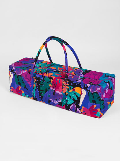 Bolsa de kit para equipo de yoga de algodón orgánico GOTS