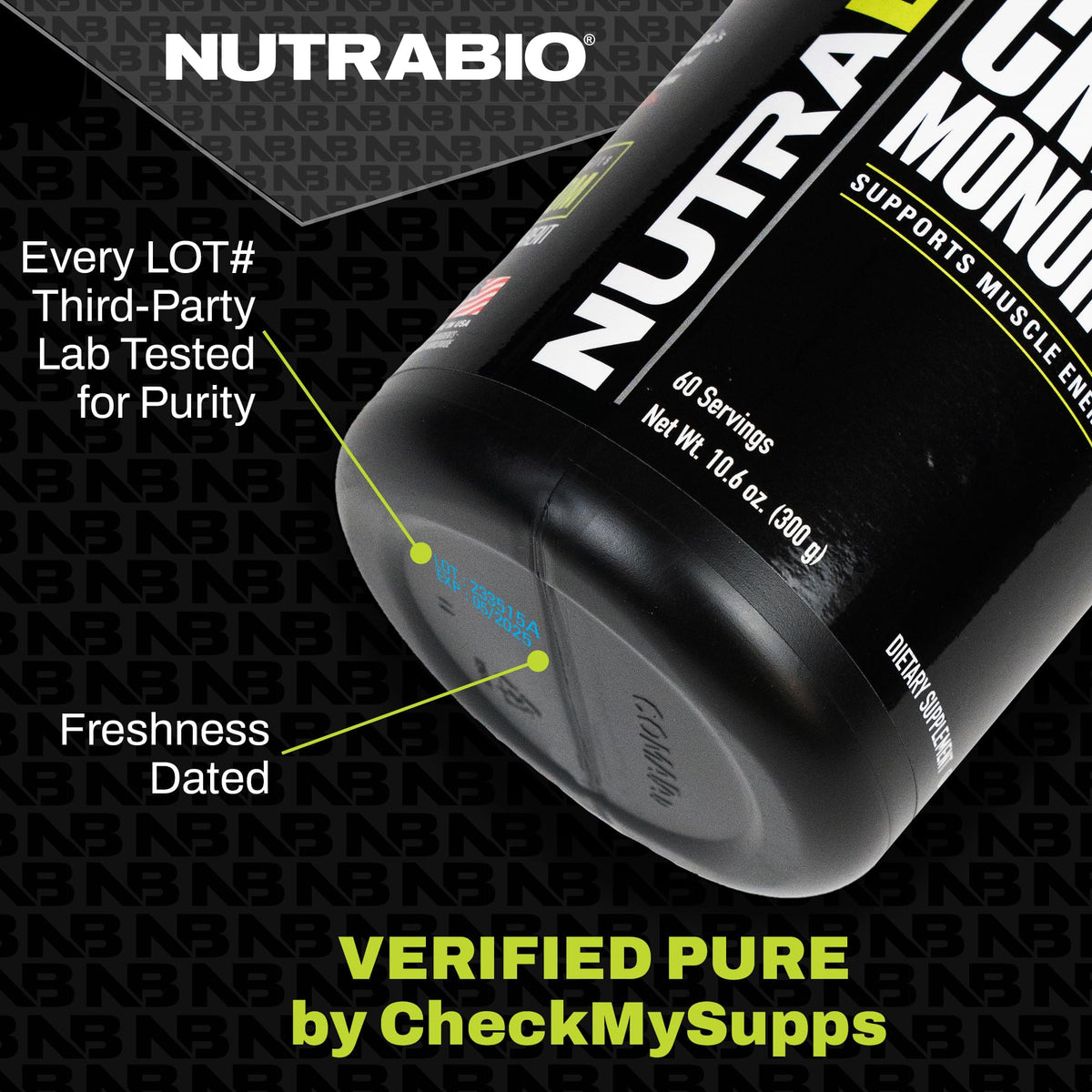 NutraBio Aislado de Proteína de Suero 100% Vainilla Cremosa 5lb