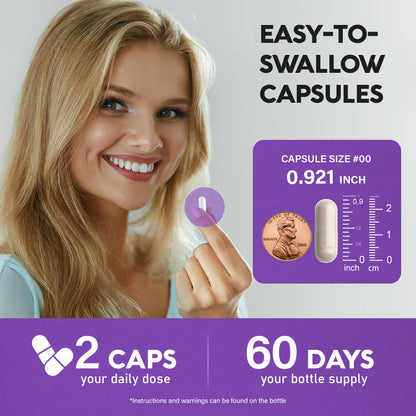 Nutraharmony Biotin + Collagen + Keratin – Hair, Skin & Nails | 120 Capsules - Calm Era