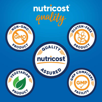 Nutricost Ácido Ascórbico en Polvo Vitamina C — 0.5 lbs (8 oz)