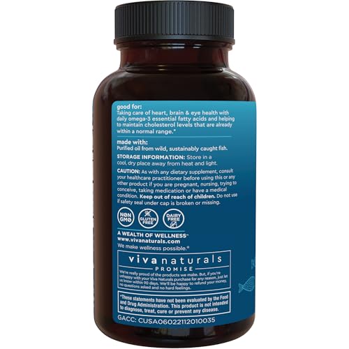 Triple Strength Omega-3 Fish Oil 2500mg | 180 Softgels | IFOS Certified