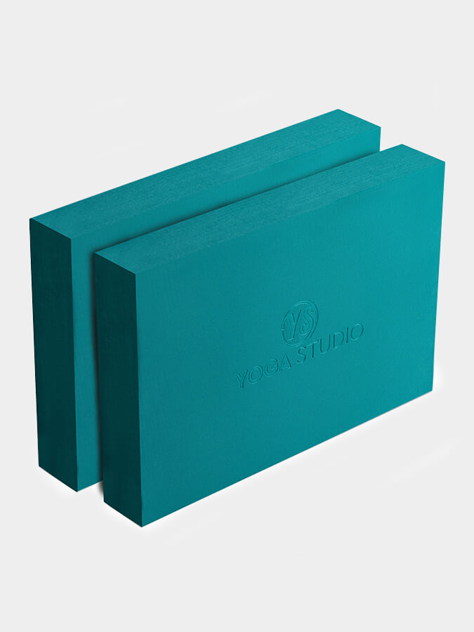 Yoga Studio High-Density EVA Yoga Blocks — Twin Pack