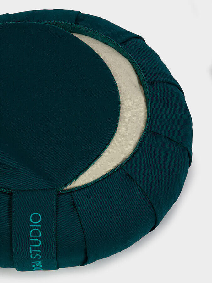 European Organic Buckwheat Zafu Round Meditation Cushion