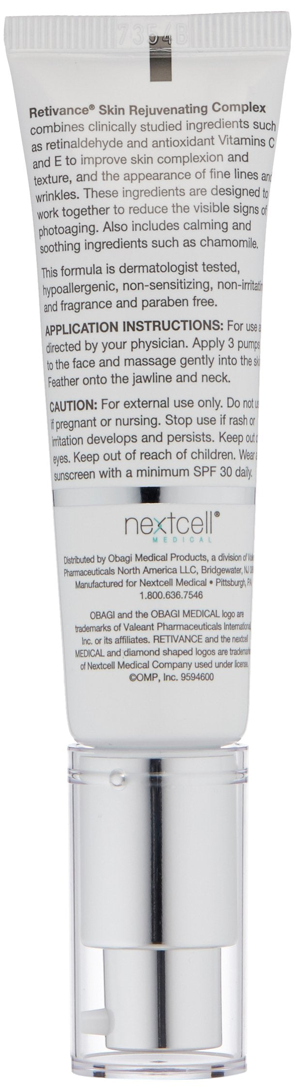Obagi Medical Retivance Skin Rejuvenating Complex – Retinaldehyde, 1 oz