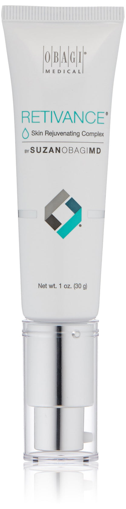 Obagi Medical Retivance Skin Rejuvenating Complex bottle on a white background