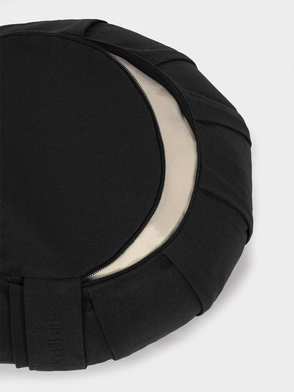 European Organic Buckwheat Zafu Round Meditation Cushion