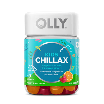 OLLY Kids Chillax Gomitas — Magnesio y L-Teanina, 50 unidades
