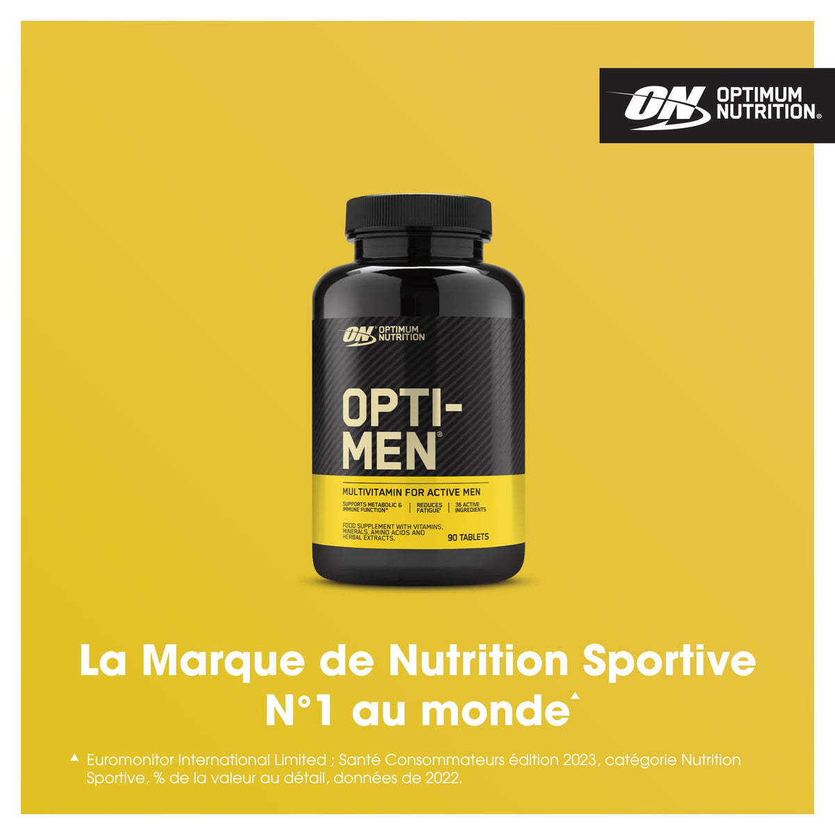 Optimum Nutrition Opti-Men Multivitamínico — 90 Comprimidos