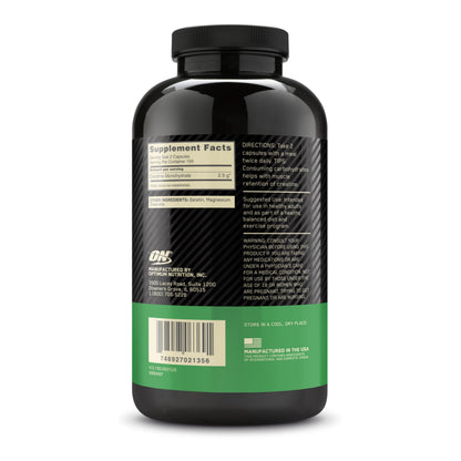 Optimum Nutrition Creatina 2500 Cápsulas