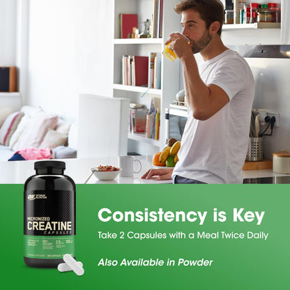 Optimum Nutrition Creatina 2500 Cápsulas