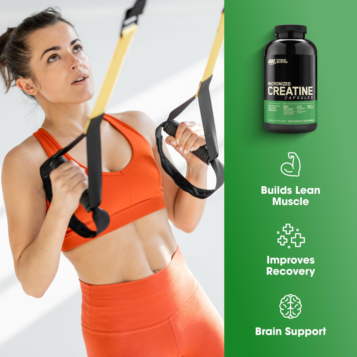 Optimum Nutrition Creatina 2500 Cápsulas