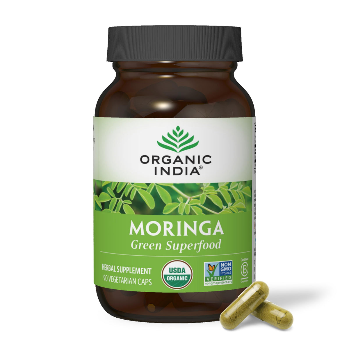 Organic India Moringa Capsules 90ct