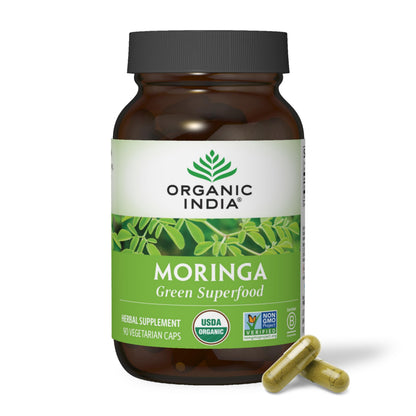Organic India Moringa Capsules 90ct