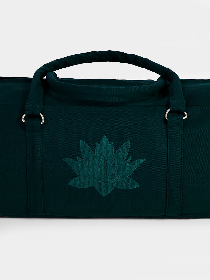 Bolsa de kit para equipo de yoga de algodón orgánico GOTS