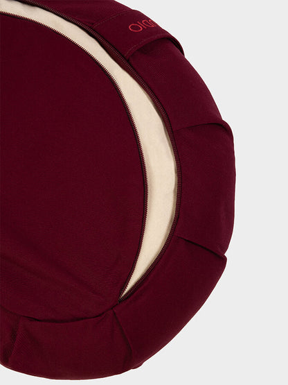European Organic Buckwheat Zafu Crescent Meditation Cushion
