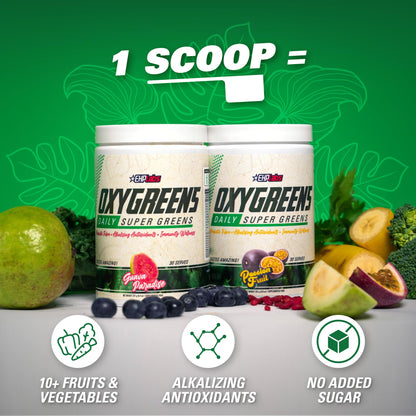 EHP Labs OxyGreens Forest Berries – Daily Greens Powder | 30 Servings