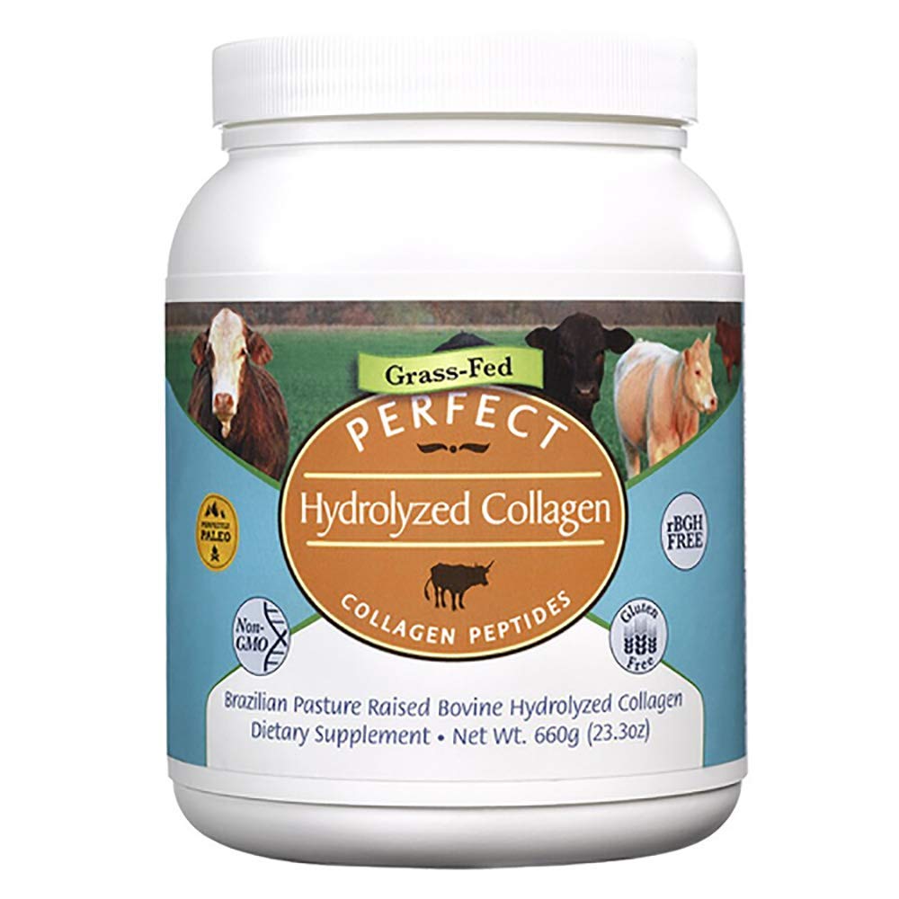 Perfect Supplements Hydrolyzed Collagen Powder – Grass-Fed, Brazilian Pasture-Raised | 660g × 2 - Calm Era