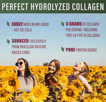 Perfect Supplements Hydrolyzed Collagen Powder – Unflavored | 660g - Calm Era