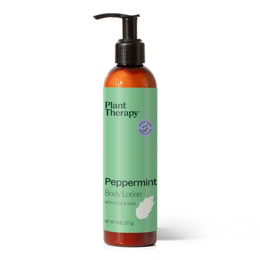 Plant Therapy Peppermint Body Lotion with Aloe & Shea — 8oz - Calm Era