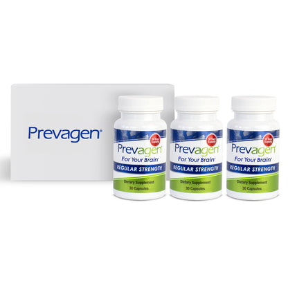 Prevagen Concentración Regular | 10 mg de Apoaequorina y Vitamina D3 | 90 Cápsulas | Suministro para 3 Meses