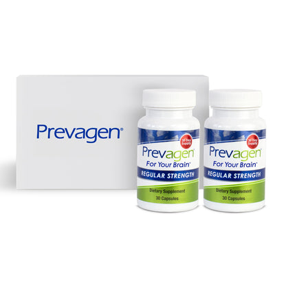 Prevagen Regular Strength | 10mg Apoaequorina y Vitamina D3 | 30 Cápsulas | Paquete de 2