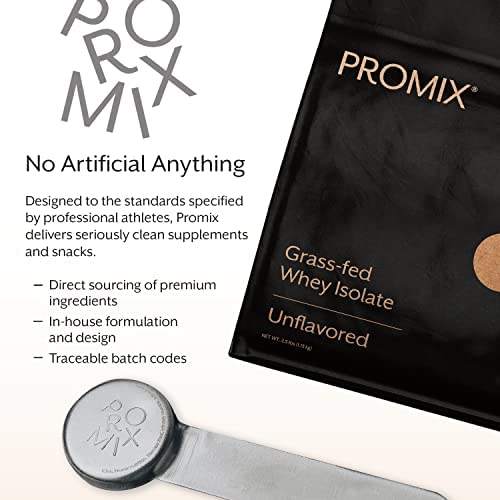ProMix Aislado de proteína de suero en polvo – Sin sabor, de vacas alimentadas con pasto | 2 x 2.5lb