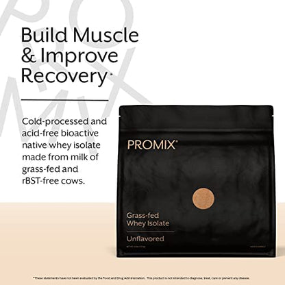 ProMix Aislado de proteína de suero en polvo – Sin sabor, de vacas alimentadas con pasto | 2 x 2.5lb