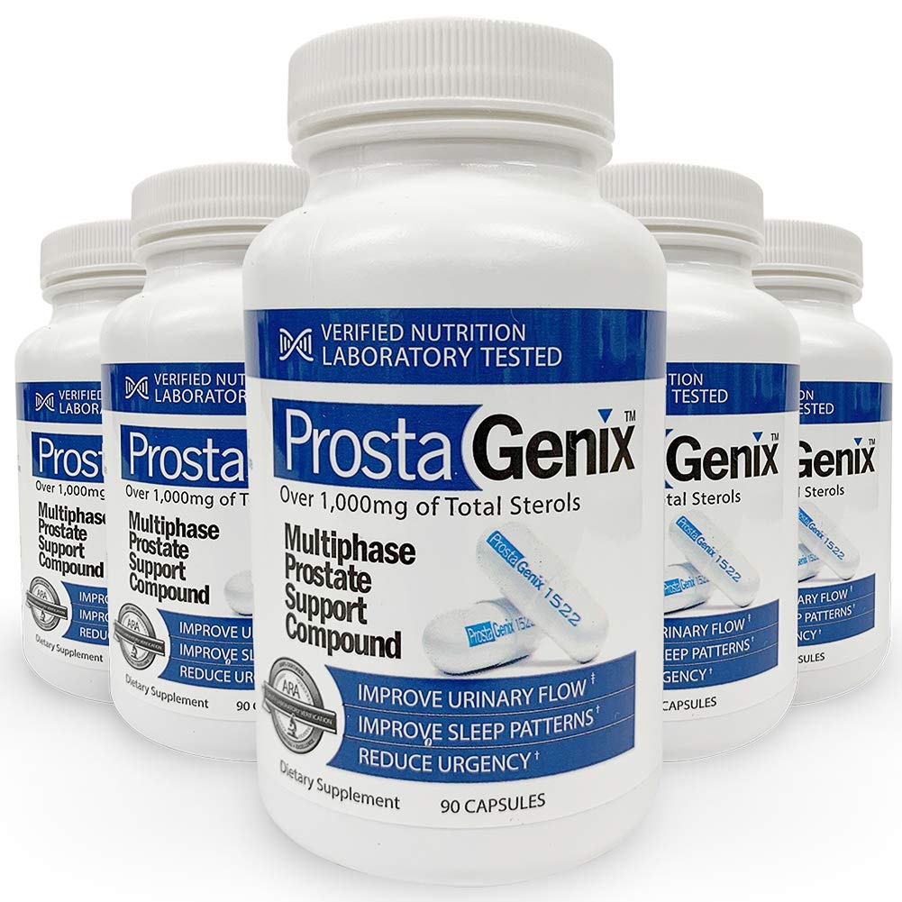 ProstaGenix Multiphase Prostate Supplement – 5 Bottles – Larry King Featured - Calm Era