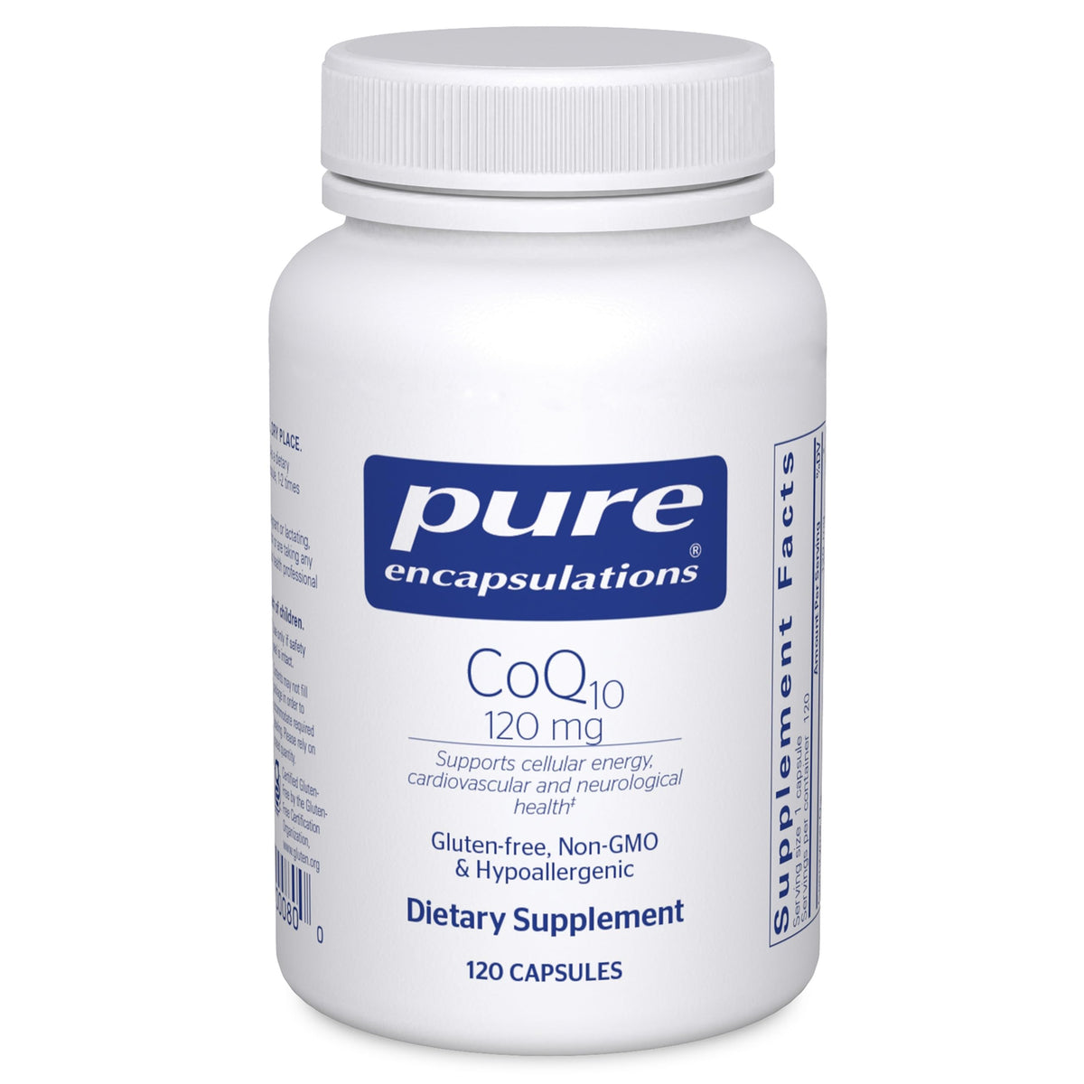 Pure Encapsulations CoQ10 120mg – 120 Capsules - Calm Era