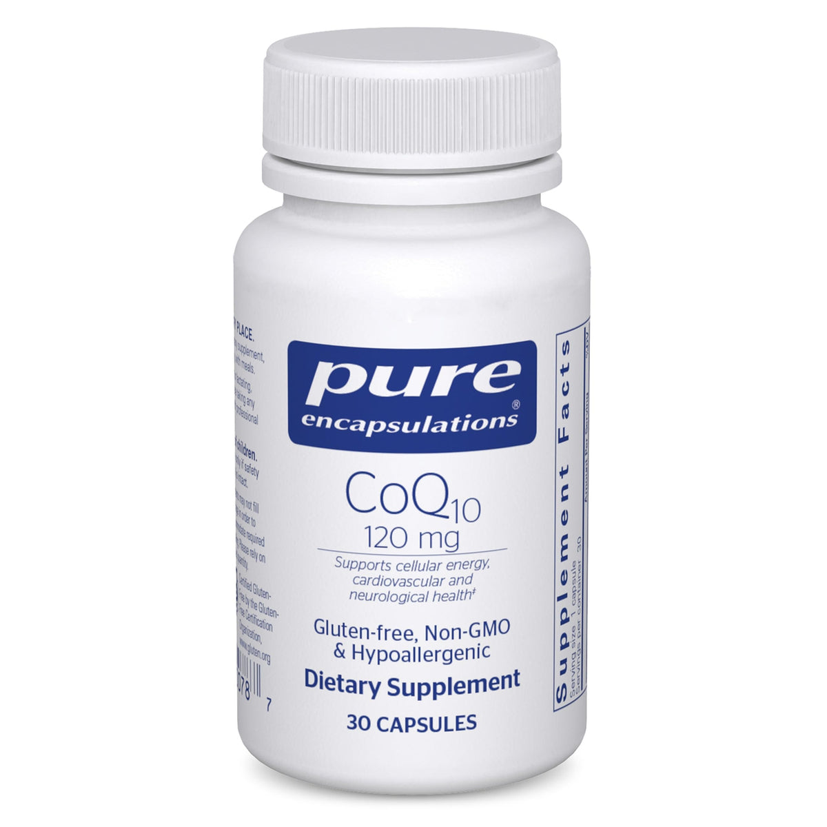 Pure Encapsulations CoQ10 120mg – 30 Capsules - Calm Era