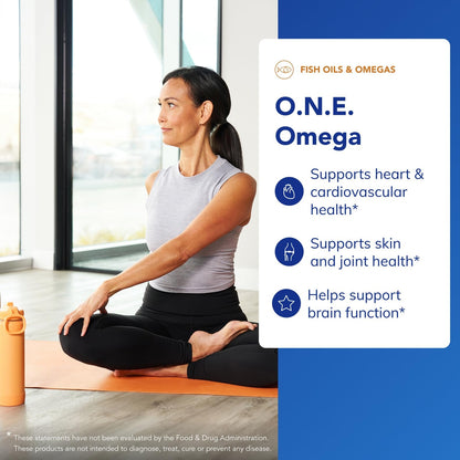 Pure Encapsulations O.N.E. Omega – EPA & DHA Fish Oil | 60 Softgels
