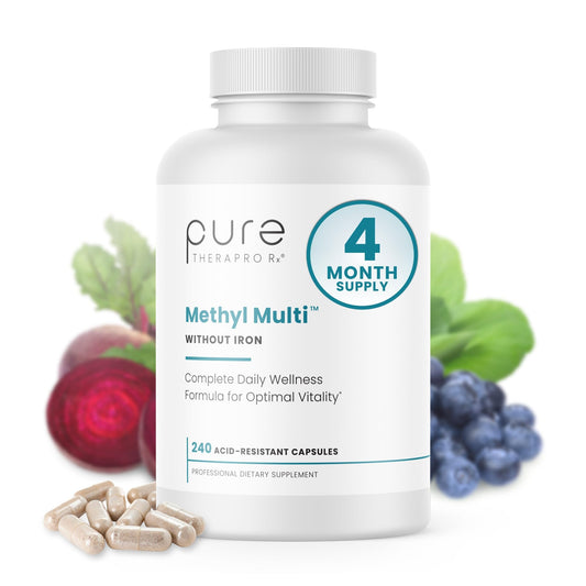 Pure Therapro Rx Methyl Multi Without Iron – Made in USA | 240 Capsules - Calm Era