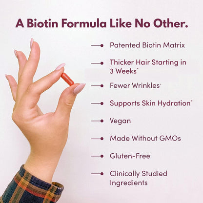 Purity Products MyBiotin ProClinical – 40x Soluble Biotin | 90 Capsules - Calm Era
