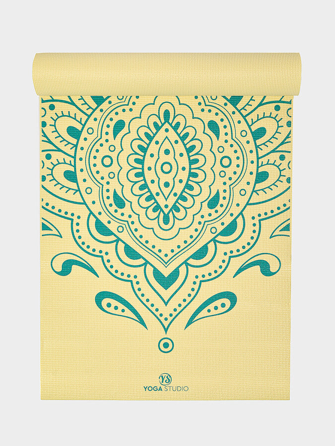 Alfombrilla de yoga adhesiva reversible de 6 mm diseñada por Yoga Studio