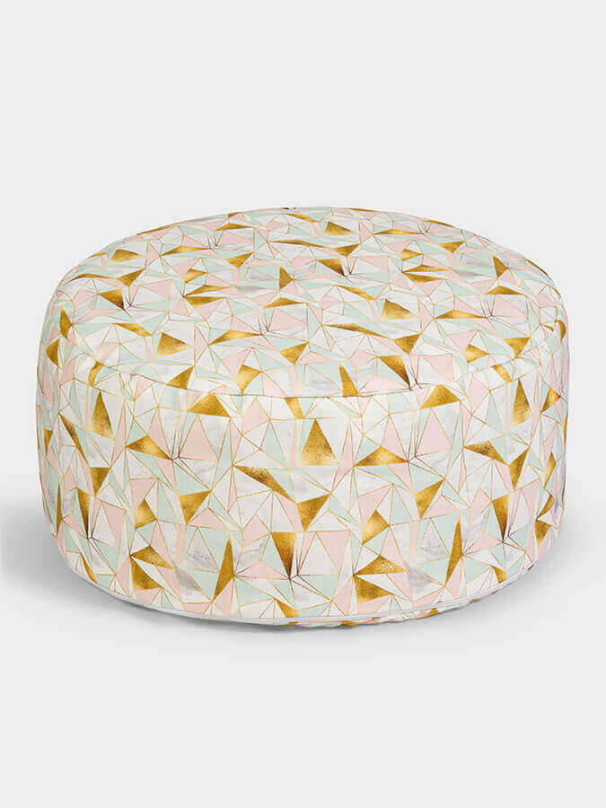 Yoga Studio Cylinder Meditation Cushion – Large | Firm Support for Seated Practice