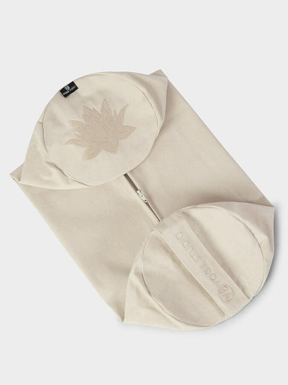 Funda redonda de loto para cojín de yoga (repuesto)